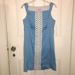 Lilly Pulitzer Light Blue Dress with Lace